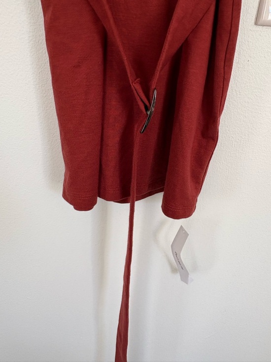 Reformation || Jemma Knit Dress in Fig Jam Rust Red Orange Medium NWT